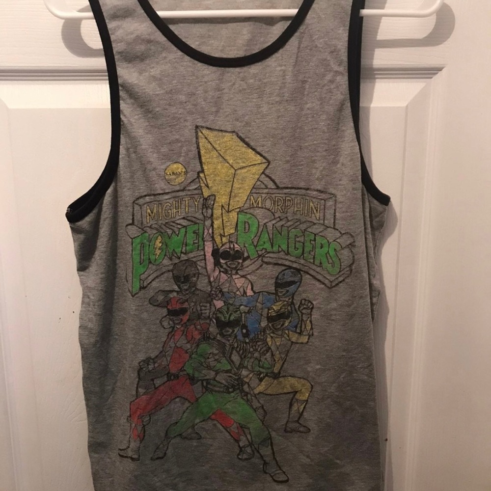 Power Rangers Small Tank top